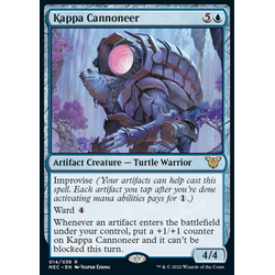Commander: Kamigawa: Neon Dynasty: Kappa Cannoneer (V.1)