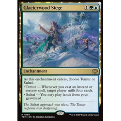 Magic löskort: Tarkir: Dragonstorm: Glacierwood Siege