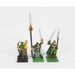 Wood Elves: Command Group (Metall)