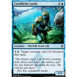 Magic löskort: Masters 25: Coralhelm Guide (Foil)