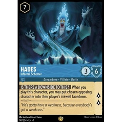 Lorcana Löskort: The First Chapter: Hades - Infernal Schemer (Foil)