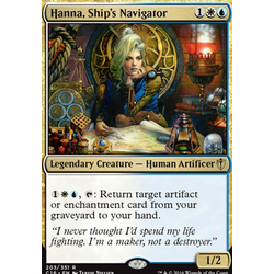 Magic löskort: Commander 2016: Hanna, Ship's Navigator