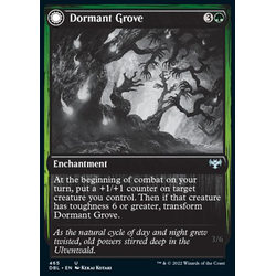 Magic löskort: Innistrad: Double Feature: Dormant Grove // Gnarled Grovestrider