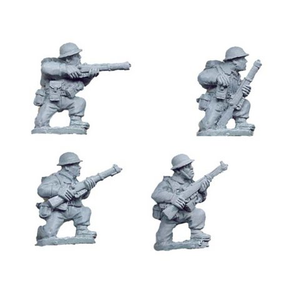 British Riflemen kneeling