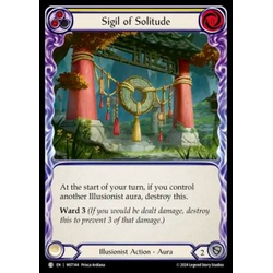 FaB Löskort: Part the Mistveil: Sigil of Solitude (Yellow)