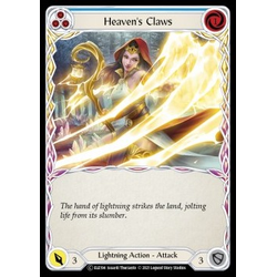 FaB Löskort: Tales of Aria Unlimited: Heaven's Claws (Blue) (Rainbow Foil)