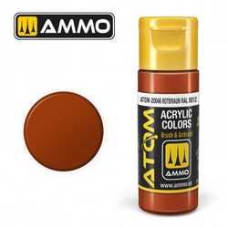 ATOM COLOR Rotbraun RAL 8012 - 20 ml