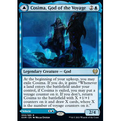 Magic löskort: Kaldheim: Cosima, God of the Voyage // The Omenkeel