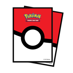 Card Sleeves Standard "Pokemon PokeBall" (65) (Ultra Pro)