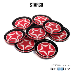 N4 Faction Markers: StarCo (10 st)