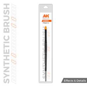 Filibert Brush: Size 4 - Synthetic
