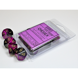 Gemini™ Black-Purple w/gold (10-die set)
