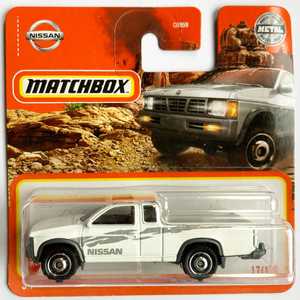 Matchbox:'95 Nissan Hardbody (D21) white - Moving Parts (1/64)