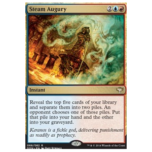 Magic löskort: Speed vs Cunning: Steam Augury