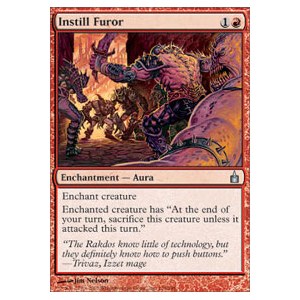 Magic Löskort: Ravnica: Instill Furor (Foil)