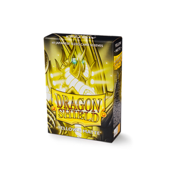 Card Sleeves Japanese Size Matte Yellow (60 in box) (Dragon Shield)
