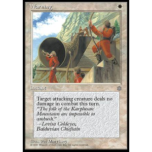 Magic löskort: Ice Age: Warning
