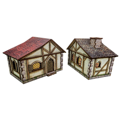 Fantasy: Cottages (UV-printed) (MDF) (2)