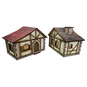 Fantasy: Cottages (UV-printed) (MDF) (2)