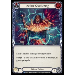 FaB Löskort: Dynasty: Aether Quickening (Red) (Rainbow Foil)