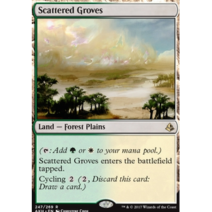 Magic löskort: Amonkhet: Scattered Groves