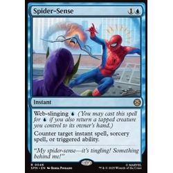 Magic löskort: Magic: the Gathering: Marvel's Spider-Man: Spider-Sense (Foil)