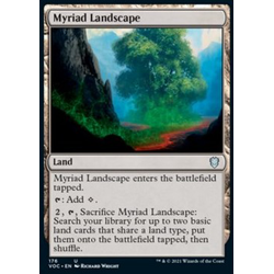 Magic löskort: Commander: Innistrad: Crimson Vow: Myriad Landscape