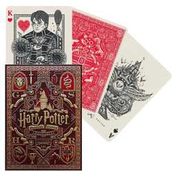 theory11 Harry Potter Gryffindor playing cards (Red)