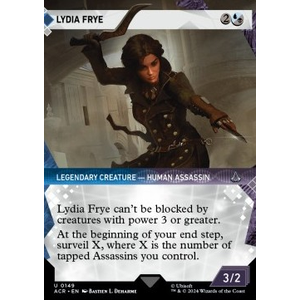 Magic löskort: Assassin's Creed: Lydia Frye (alternative art)