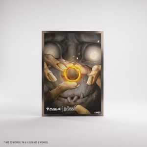 Card Sleeves Standard Art Magic The Gathering "The Hobbit - My Precious" (105) (GameGenic)