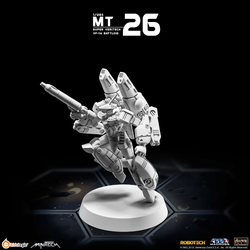 MT26 1/285 Super Veritech VF-1A Battloid Mode