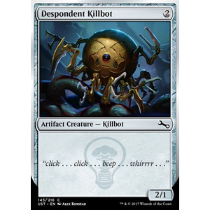 Magic löskort: Unstable: Despondent Killbot