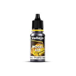 Vallejo Model Air: Black (Metallic) (18ml)