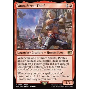 Magic löskort: Magic: The Gathering - FINAL FANTASY: Vaan, Street Thief