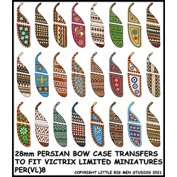 Little Big Men Studio: Persian Shield Transfers #8 for Victrix