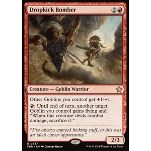 Magic löskort: Magic: The Gathering Foundations: Dropkick Bomber