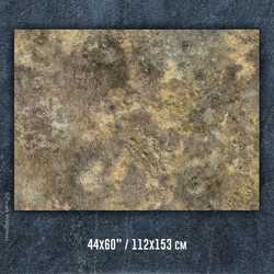 PWork Wargames Mat: Wasteland 44x60" (~112x153cm) (Neoprene)