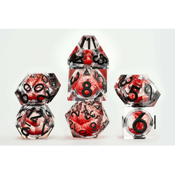 FanRoll: Liquid Core Dice Set (7) - Dungeons & Dragons