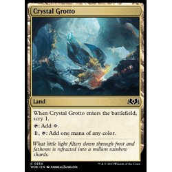 Magic löskort: Wilds of Eldraine: Crystal Grotto