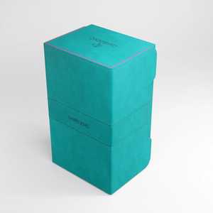 GameGenic Stronghold 200+ XL Convertible Deck Box Teal/Pink