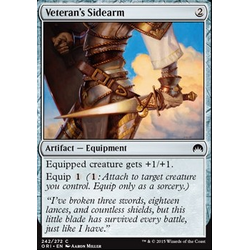 Magic löskort: Origins: Veteran's Sidearm (Foil)