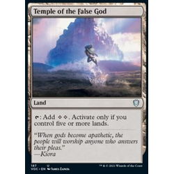 Magic löskort: Commander: Innistrad: Crimson Vow: Temple of the False God