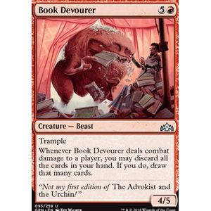 Magic löskort: Guilds of Ravnica: Book Devourer