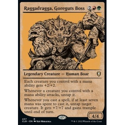 Magic löskort: Commander Legends: Battle for Baldur's Gate: Raggadragga, Goreguts Boss (alternative art) (Japansk)