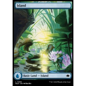 Magic löskort: Bloomburrow: Island (V.1)