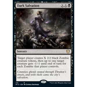Magic löskort: Commander: Innistrad: Midnight Hunt: Dark Salvation