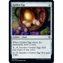 Magic löskort: Throne of Eldraine: Golden Egg
