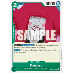 One Piece Löskort: Romance Dawn: Kanjuro