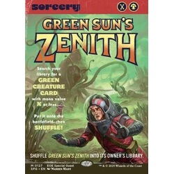 Magic löskort: Special Guests: Green Sun's Zenith (alternative art)