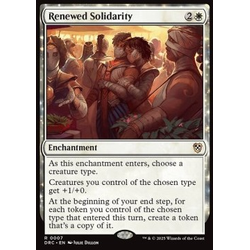 Magic löskort: Magic: Commander: Aetherdrift: Renewed Solidarity